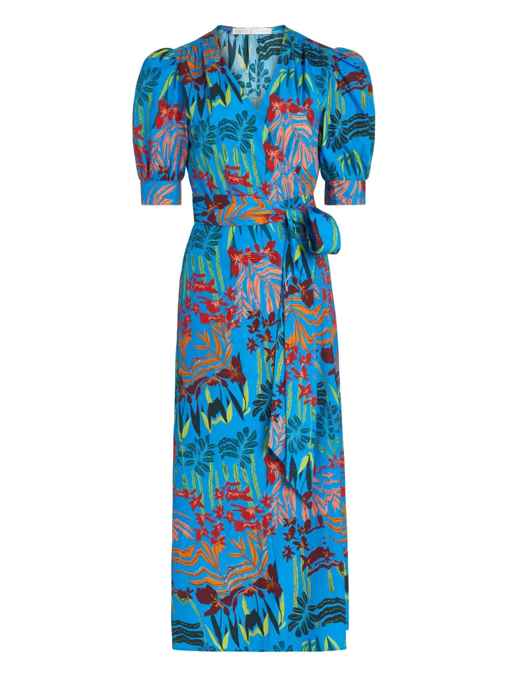 Rita Floral-Print Wrap Dress