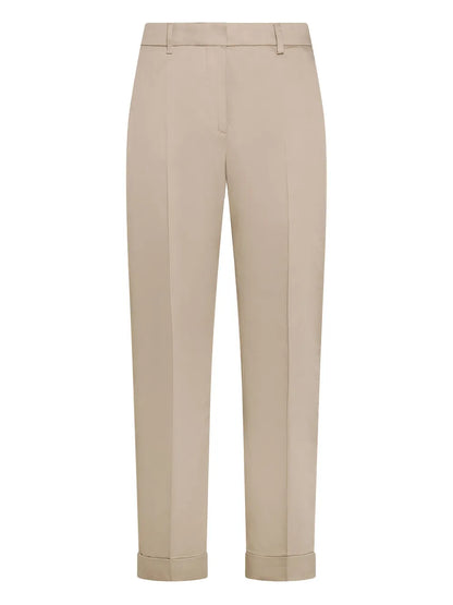 Satin-Trim Trousers