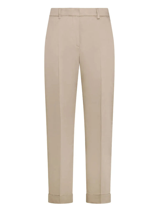 Satin-Trim Trousers