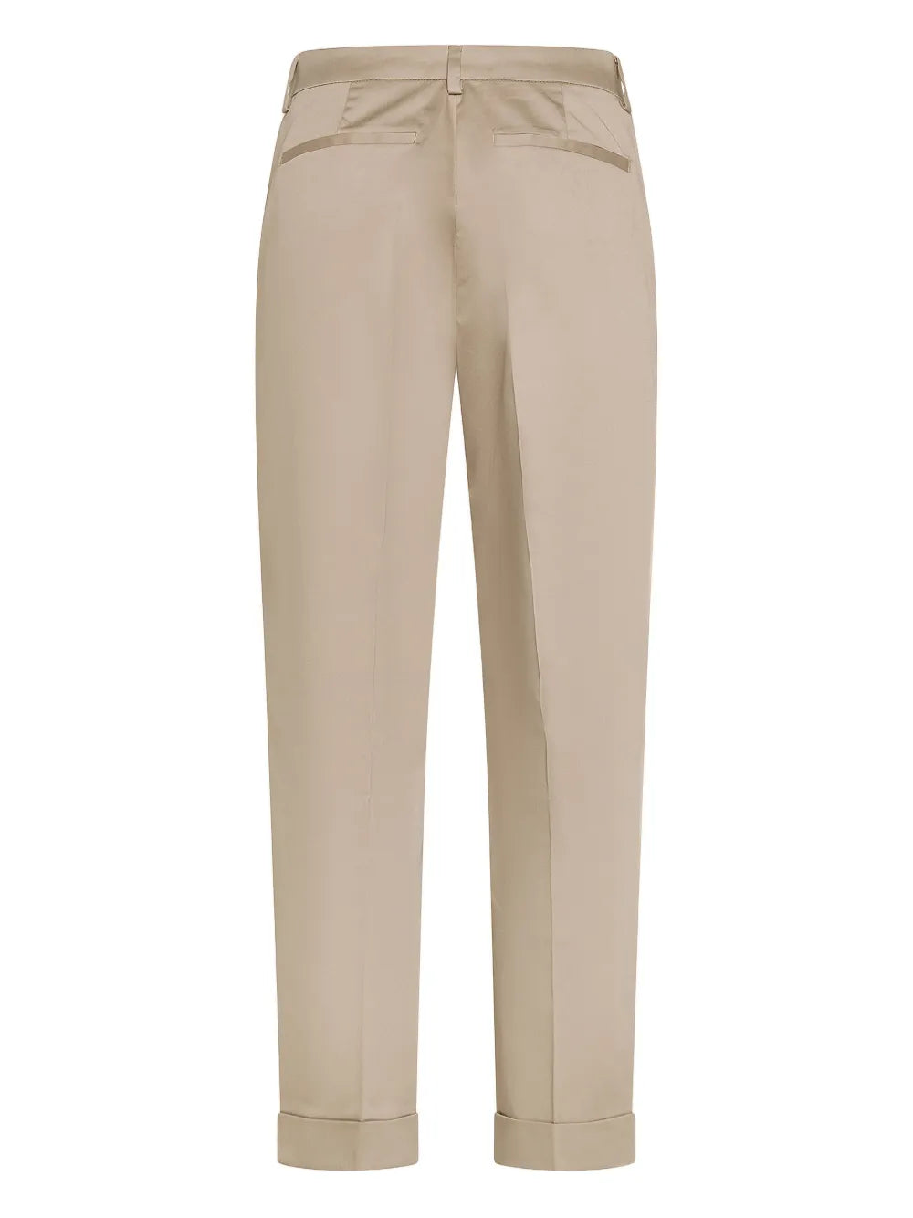 Satin-Trim Trousers