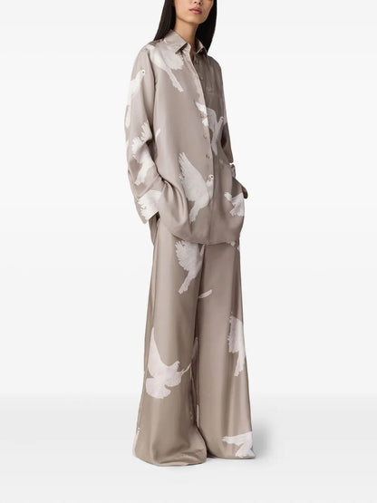 Silk Trousers