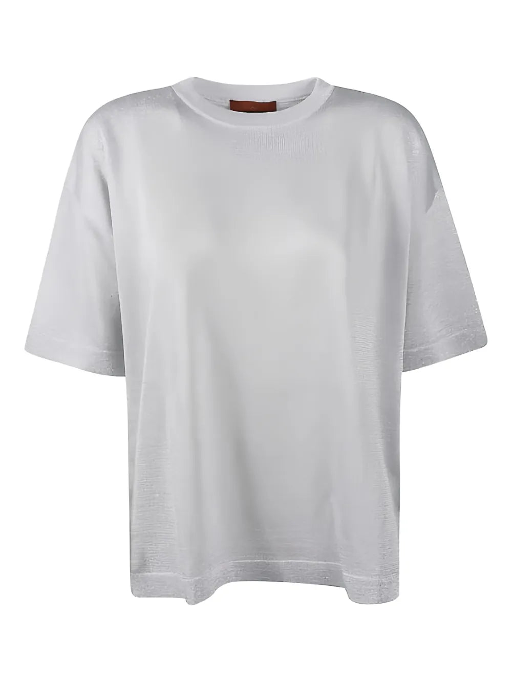 Lamé Crew-Neck T-Shirt