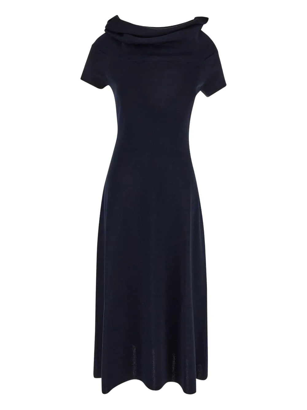 Gathered-Detail Maxi Dress