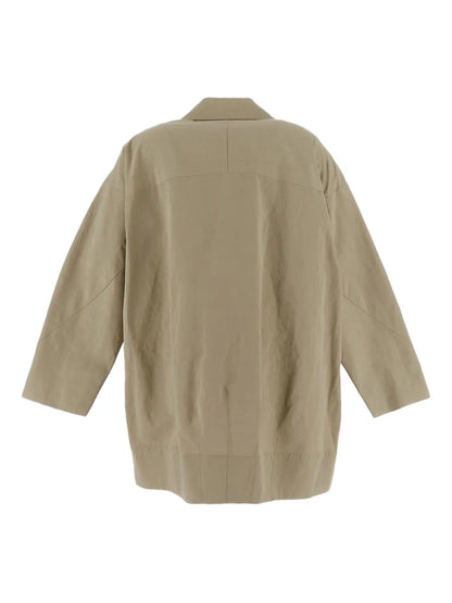 Drop-Shoulder Coat