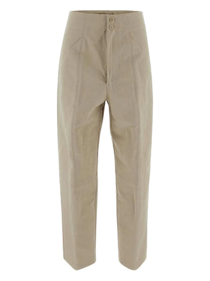 High-Waisted Trousers