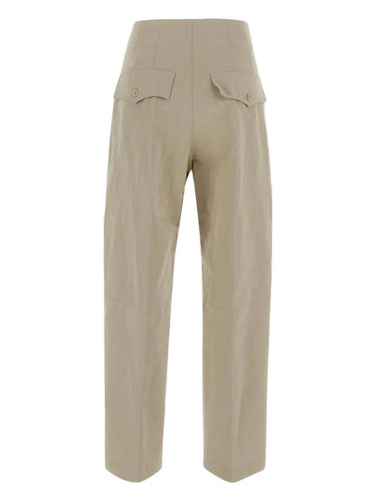 High-Waisted Trousers