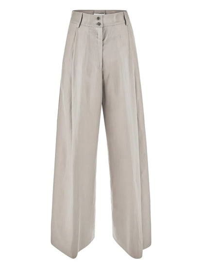 Wide-Leg Trousers