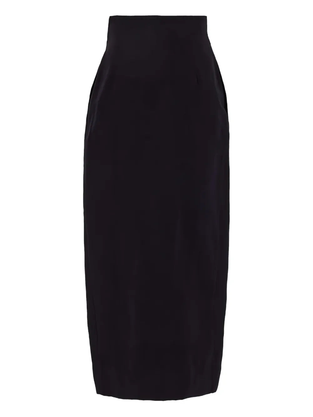 Pleat-Detail Maxi Dress