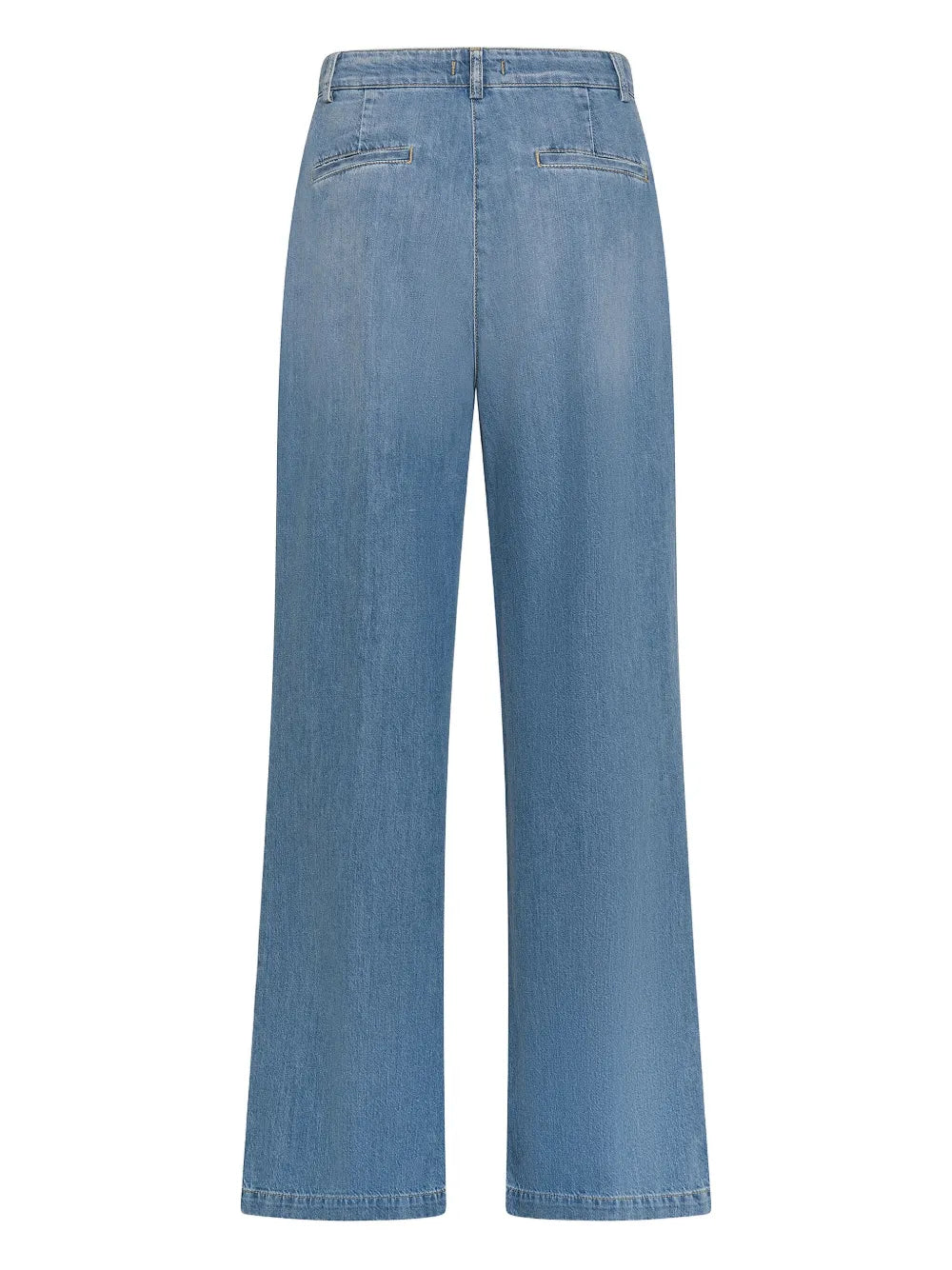 Pleat-Detail Jeans