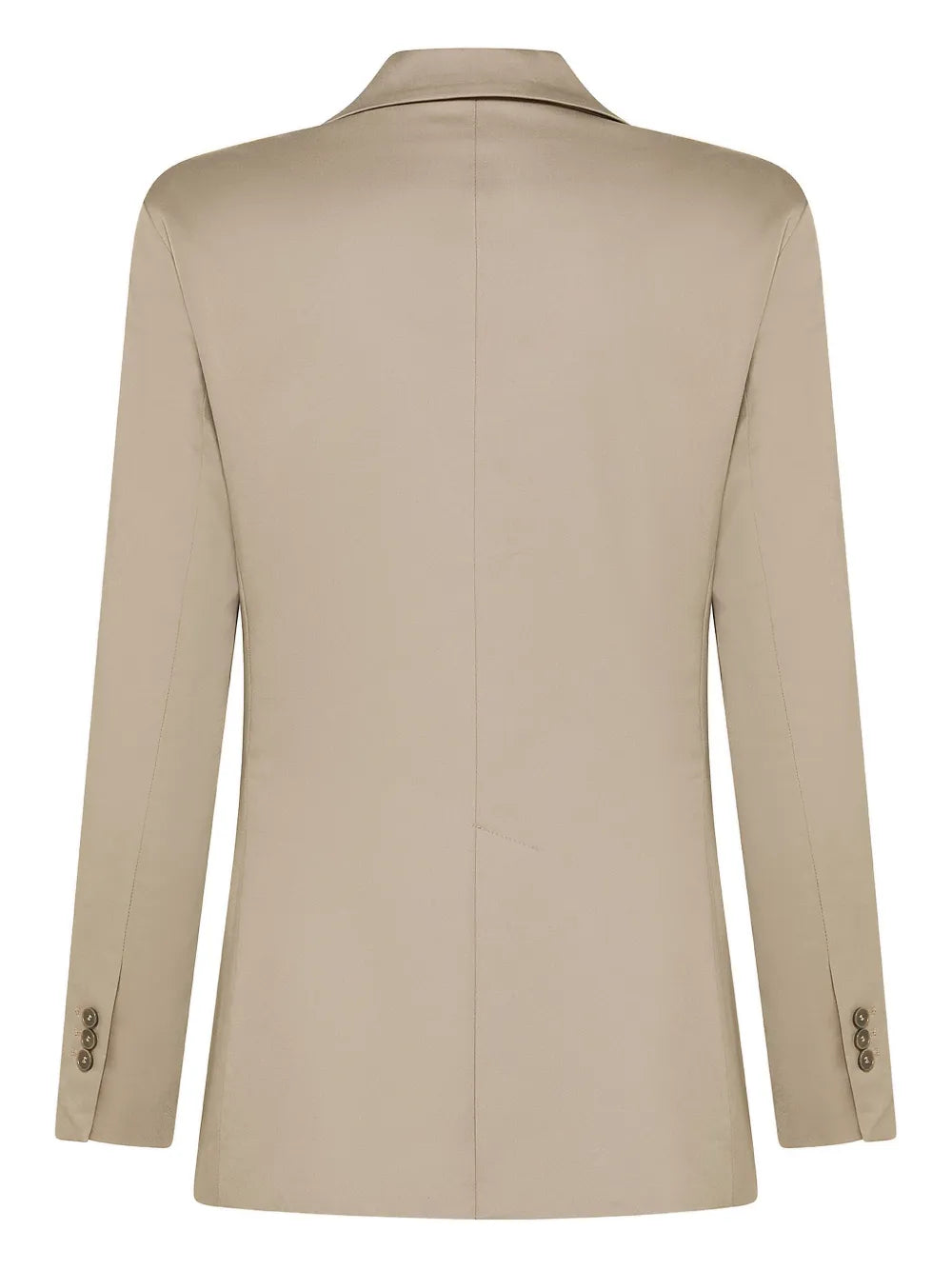 Satin-Trim Blazer