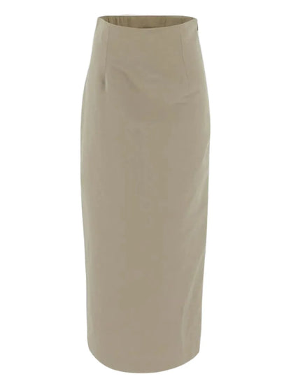 High-Waisted Pencil Skirt