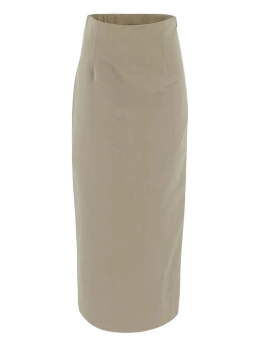 High-Waisted Pencil Skirt