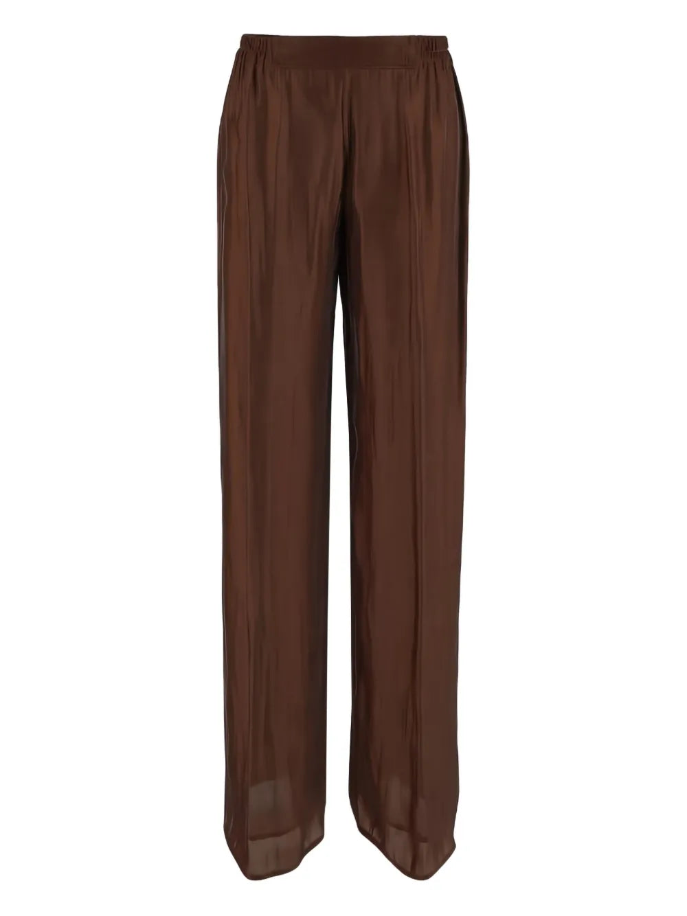 Pleat-Detail Palazzo Trousers