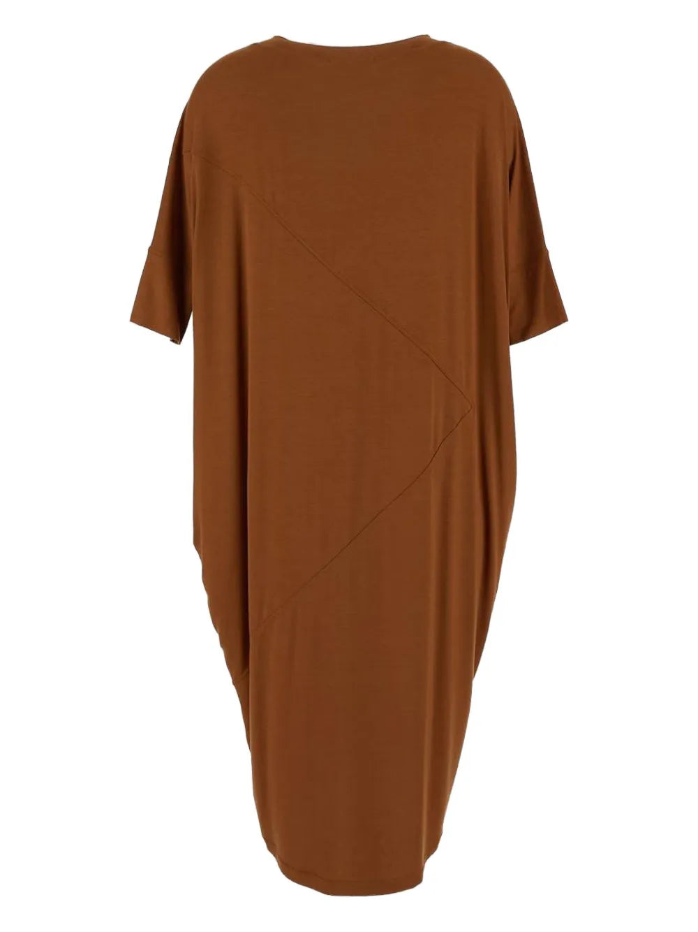 Crew-Neck Midi Dress