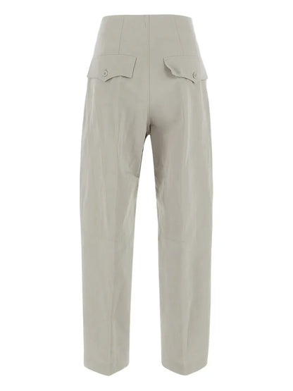 Seam-Detail Trousers