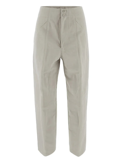 Seam-Detail Trousers