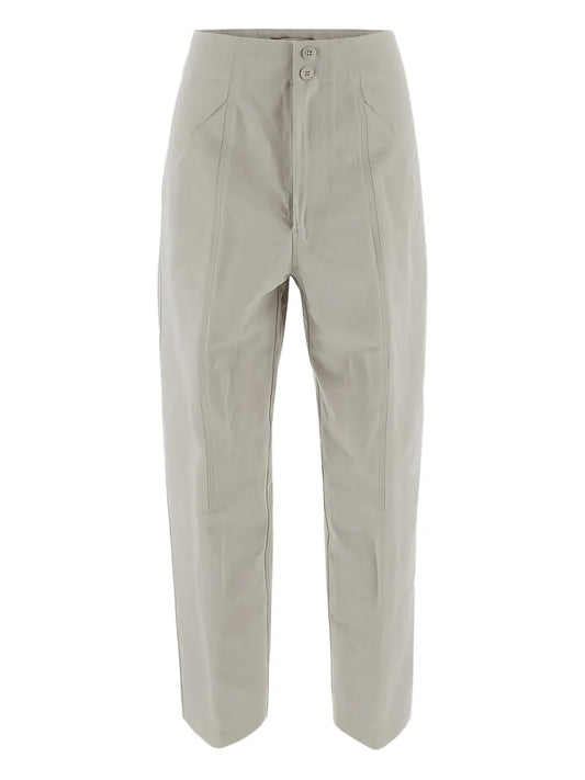 Seam-Detail Trousers