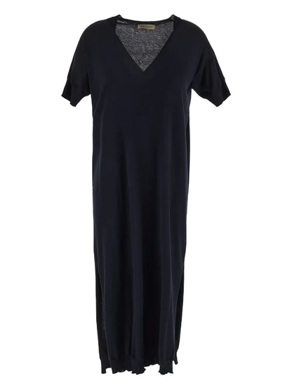 Fine-Knit Maxi Dress