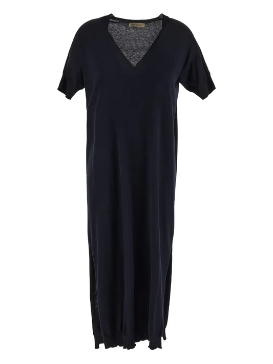 Fine-Knit Maxi Dress