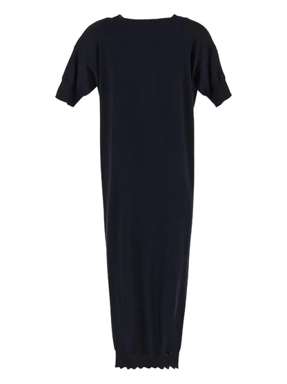 Fine-Knit Maxi Dress