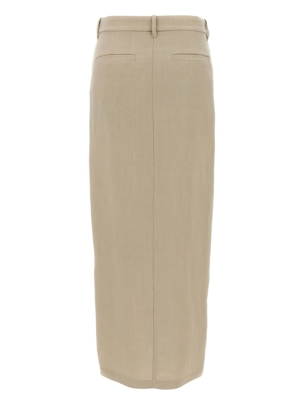 High-Waisted Wrap Skirt