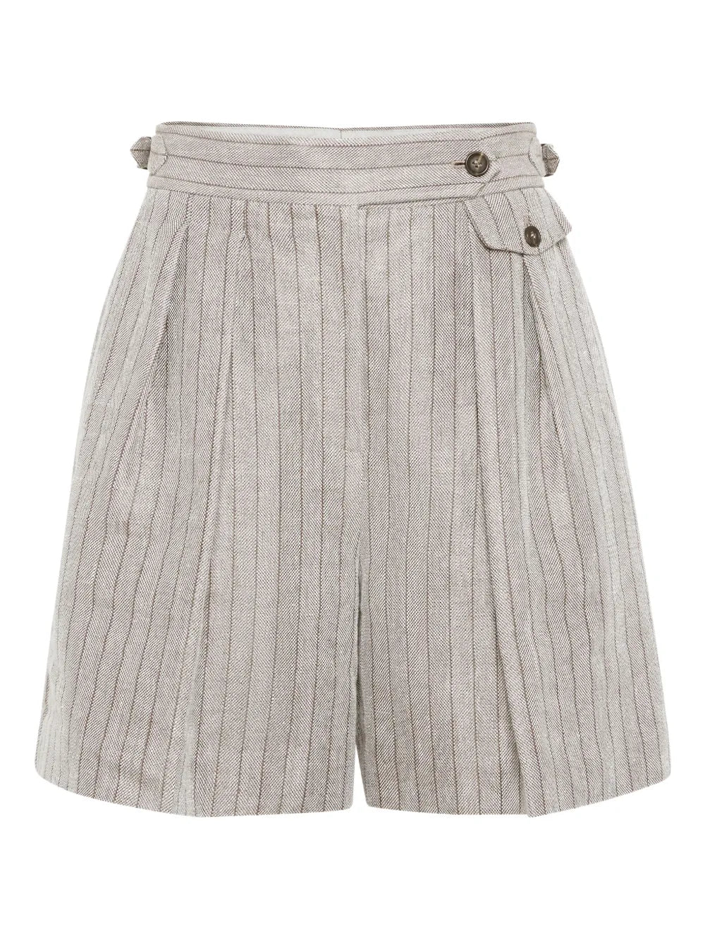 Pleat-Detailing Shorts