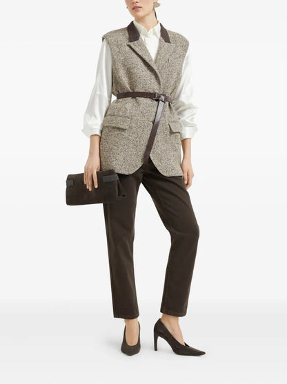 Straight-Leg Trousers
