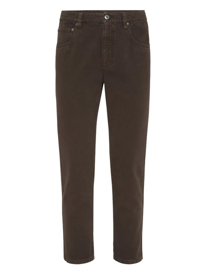 Straight-Leg Trousers
