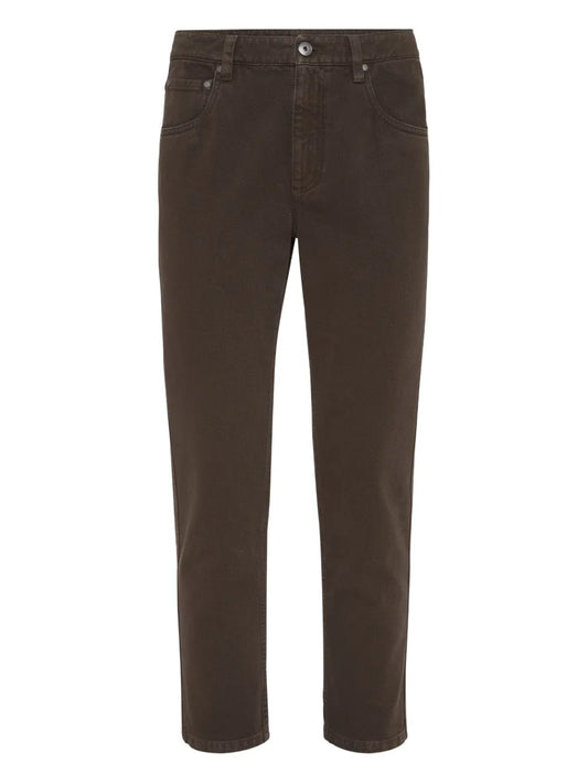 Straight-Leg Trousers