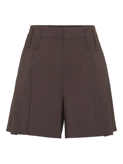 Pleated Shorts