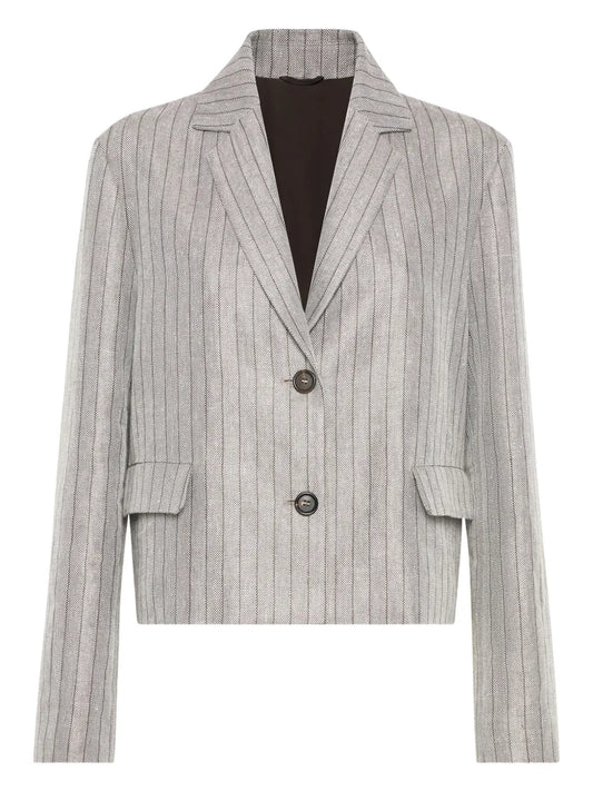 Striped Blazer