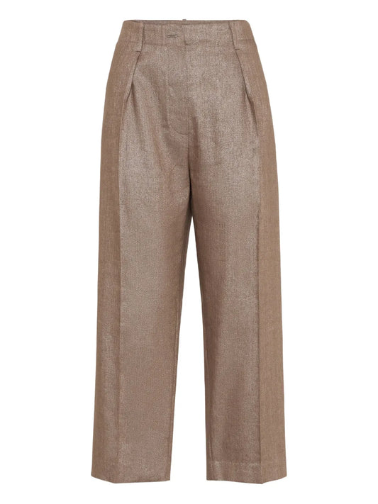 Pleated Chino Trousers