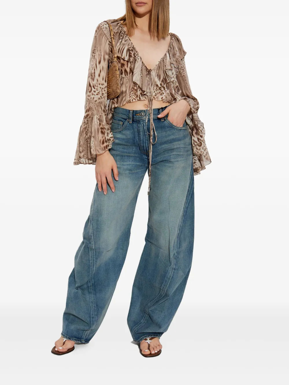 Printed Chiffon Blouse