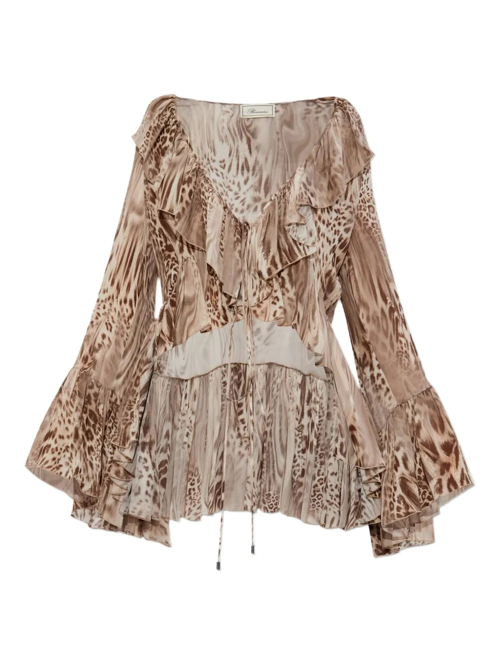 Printed Chiffon Blouse