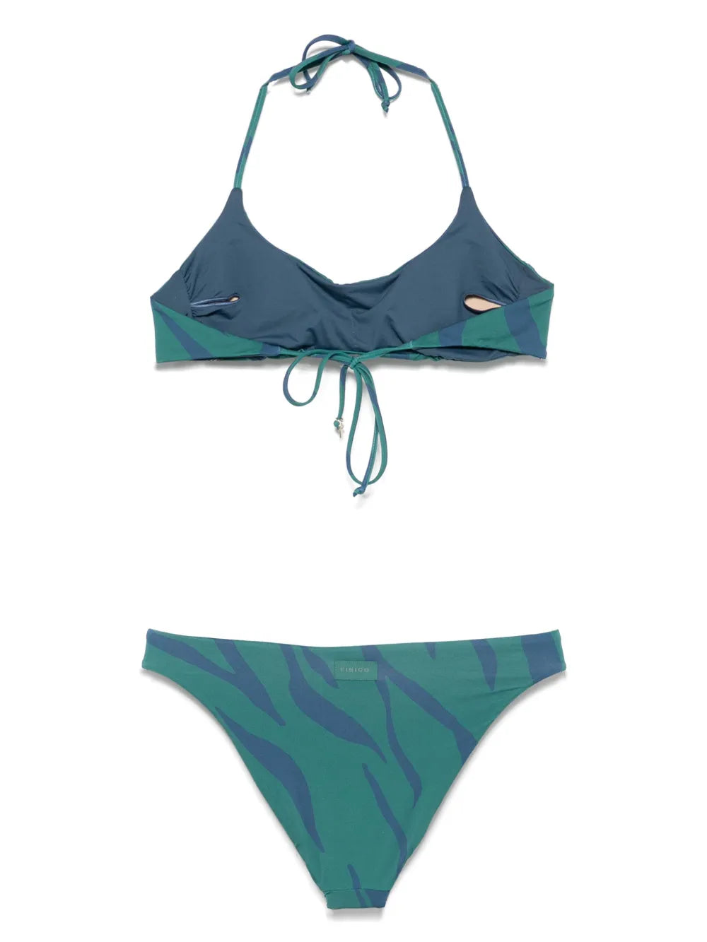 Zebra-Print Bikini