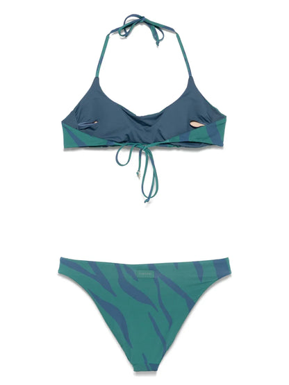 Zebra-Print Bikini