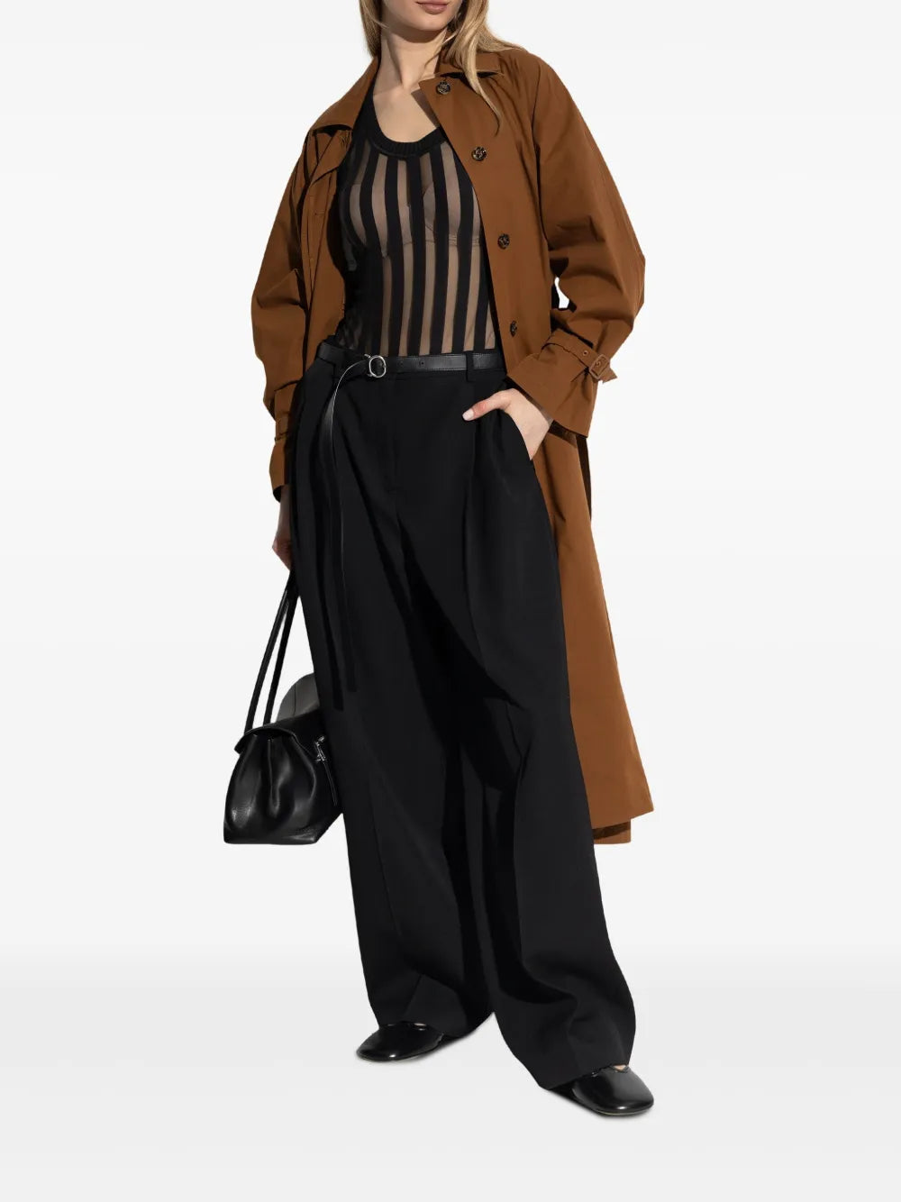 Epoche Belted Trench Coat