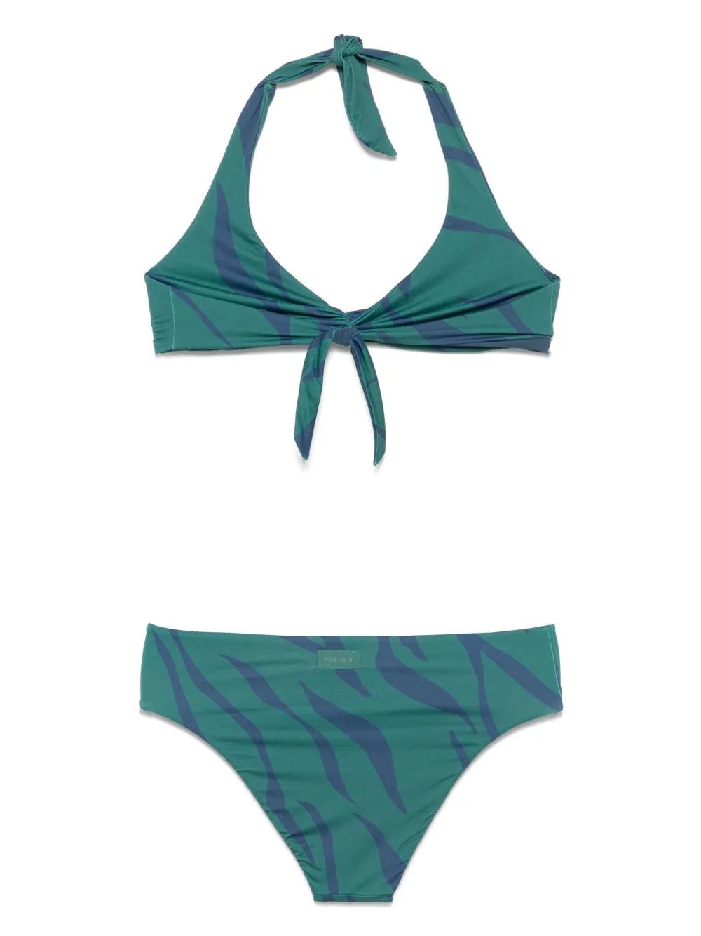 Zebra-Print Bikini
