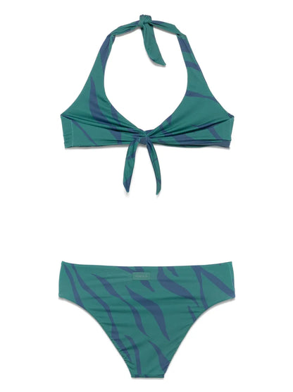 Zebra-Print Bikini