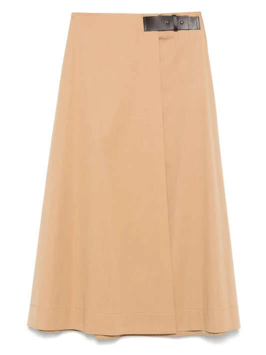 A-Line Midi Skirt