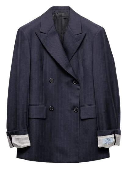 Pinstriped Blazer