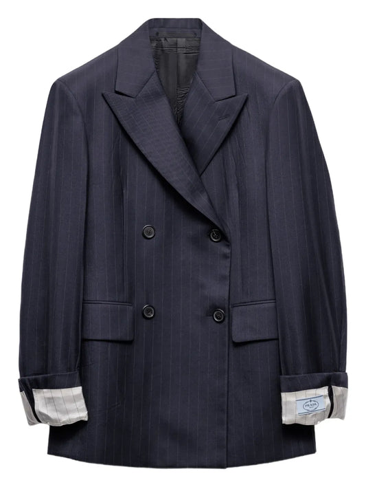 Pinstriped Blazer