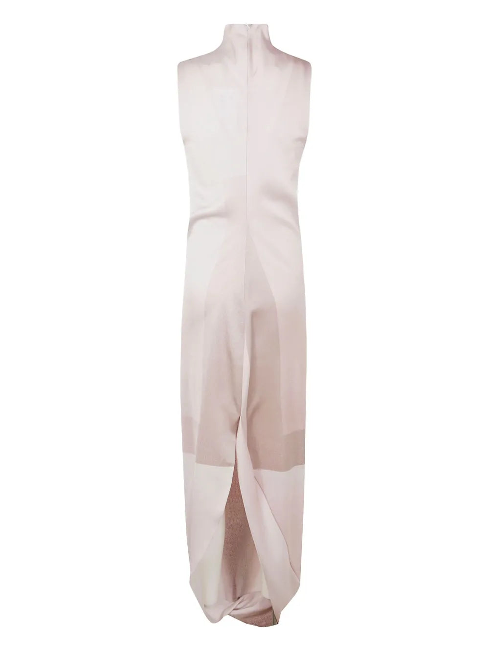 Graphic-Print Sleeveless Maxi Dress
