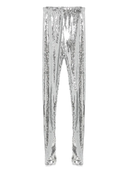 Sequin-Embellished Trousers