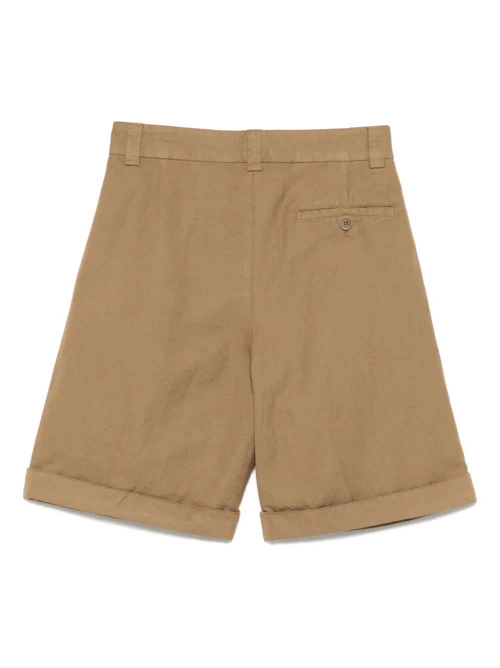 Pleat-Detailed Shorts