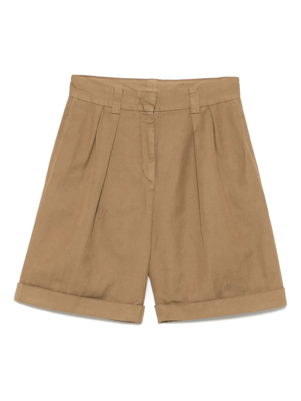 Pleat-Detailed Shorts