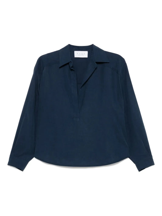 Classic-Collar Blouse