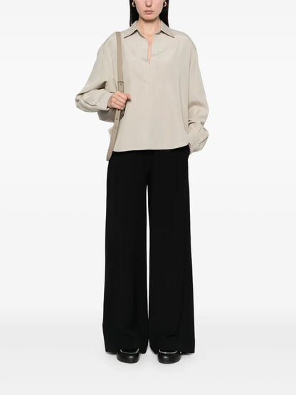 Classic-Collar Blouse