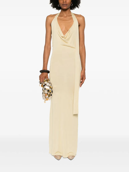 Fine-Knit Maxi Dress