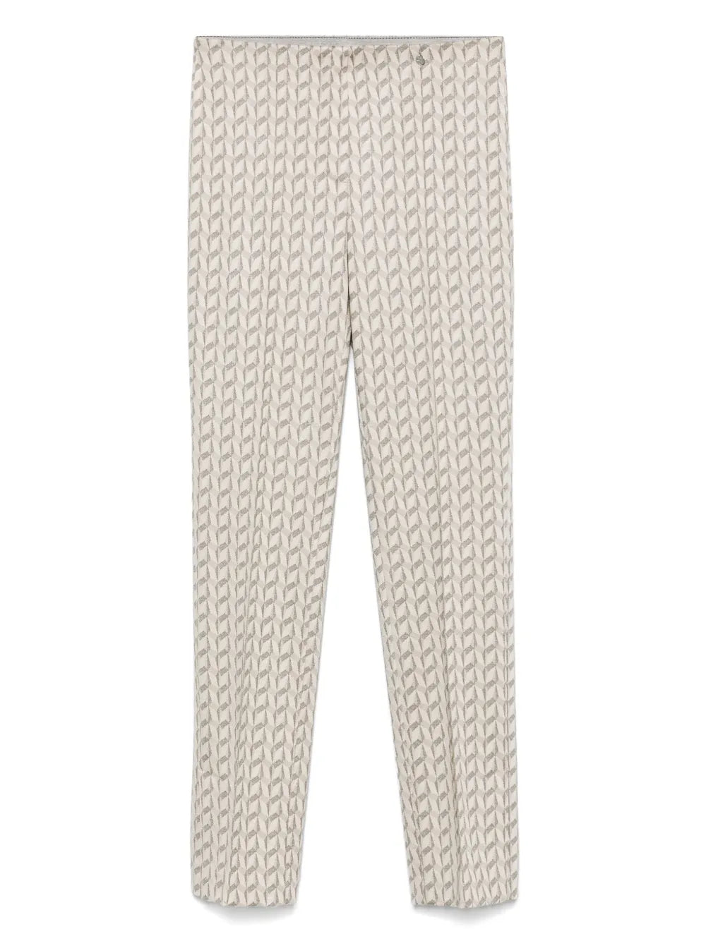 Graphic-Jacquard Trousers